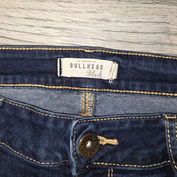 Bullhead Black Label Dark-Wash Stretch Skinny Jeans Size 13 - Picture 3 of 7